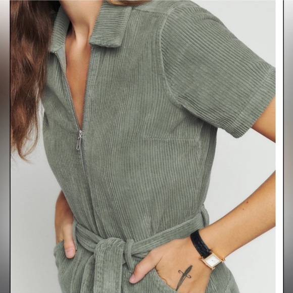 Reformation Cassidy Corduroy Jumpsuit - Picture 4 of 4
